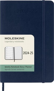 MOLESKINE - Moleskine 經典每週計畫表（2024-2025）軟皮本| 18 個月 |僅 208 頁 9 x 14 CM