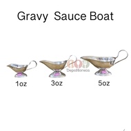 Gravy Boat Sauce Container/ Steak Seasoning Sauce Stainless Steel/ Size 1oz 3oz 5oz 1oz That 30ml/