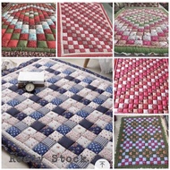 CARPET TOTO PATCHWORK SIZE QUEEN / KING / tatami / carpet / Tilam / tilam patchwork