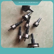 HSS high-speed steel round hole cutter specializes in drilling aluminum, corrugated iron, and plasti