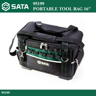 SATA 95199 PORTABLE TOOL BAG 16" TOOLBOX WATERPROOF TOOL BAG