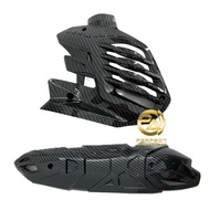 NVX2021 NVXV2 NVX155 RADIATOR COVER COOLANT COVER CARBON & EXHAUST COVER CARBON NVX NEW