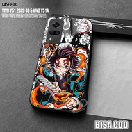Softcase For Vivo Y51 2020 4G Latest Vivo Y51A/ Fashion DEMON SLAYER For Men and Women - Softcase Gl