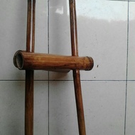 Bamboo orchid #mainan #tradisional #egrang #bambu