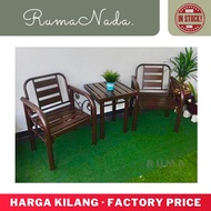 Outdoor Furniture Metal Bench Set / Garden Bench Set/Bench Chair/ Kerusi Taman / Kerusi Rehat Bangku