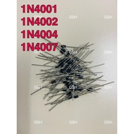 (10 PCS) 1N4001/ 1N4002/ 1N4004/ 1N4007 DIODODE