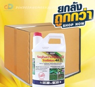 (ยกลังx6 แกลลอน) ไกล โฟเซต48 ตรากระรอกแดง ขนาด 4 ลิตร สารกำจัดวัชพืช กำจัดวัชพืชใบแคบ วัชพืชใบกว้างเ