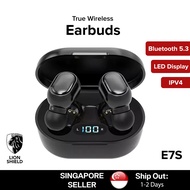 (SG) E7S Bluetooth 5.3 True Wireless Earbuds Headphones Headset – Black