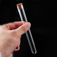 Round Bottom Borosilicate Glass Test Tube With Cork Lid Glass Test Tube with Cork Stopper