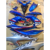 nvx coverset aerox 155 blue silver