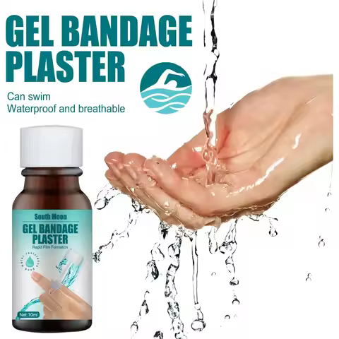 Wound Skin Glue Adhesive | Liquid Band Aid with Hydrocolloid Gel - Breathable Waterproof Wound Aid