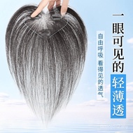 Lanugo Fringe Wig Female Forehead Real Hair Fake Fringe Replacement Middle Eight Character Light Thi