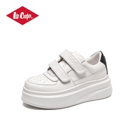 Lee Cooper Womens Thick Bottom Sneakers Spring New Style Lightweight Magic Tape Casual Shoes Comfort