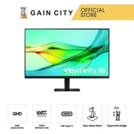 Samsung Viewfinity S6 S60ud Monitor | 24" Qhd Monitor Ips | 2560x1440 | 5ms | 100hz | Height Adjust 