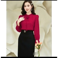 CUTE OFFICE STYLE SHIRT FULL SIZE H88