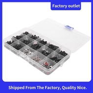 500Pcs Universal RC Kit Hardware Fasteners Set for 1/8 1/10 1/12 1/16 RC Cars