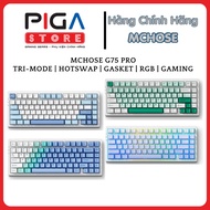 MCHOSE G75 Pro Mechanical Keyboard | Tri-mode | Hotswap Hotswap Hotswap | Gasket Gasket Gasket | RGB