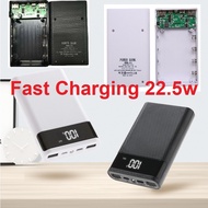 ⚡Box Power bank cases 15000mah - 20000mah 22.5W 18650 battery supply, welding powerbank kit cases