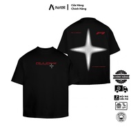 280GSM Face Start Allianz Form Boxy T-shirt, 100% Cotton