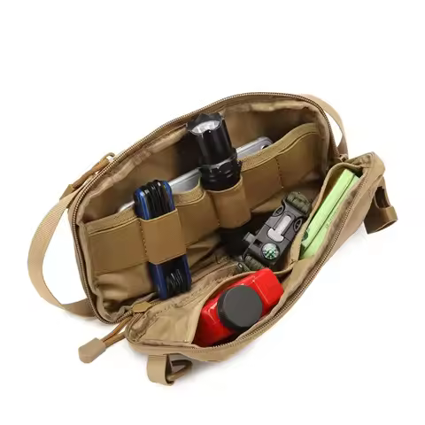 Small outdoor sling bag Compact Tissue bag Mini EDC kit Practical tool bag Gadget Storage bag Pocket