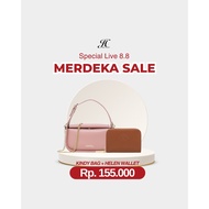 B1G1 SPECIAL LIVE 8.8 KINDY BAG FREE HELEN WALLET JIMSHONEY BANJARBARU