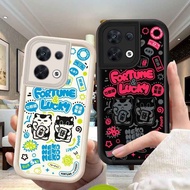 rich cats Casing for oppo reno 11/pro,10,8/t/z,7/z,6/z,5f,4/pro,3,2,r11,r15,r17,f9,f11,a17/k,a16/e/k/s,a15/s,a12/e/s,find x5,x3 soft silicone cover shockproof (WYF2-10002)