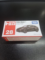 Takara Tomy Tomica No. 28 Tesla Model Y 1/63
