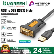 UGREEN USB to RS232 Male COM Series PDA 9 DB9 Pin Cable 20211
