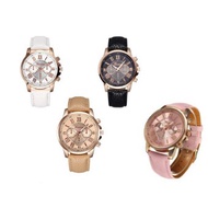✷CASUAL QUARTZ Geneva Celine Leather Wrist Watch