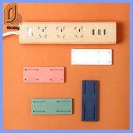 NICOLEY Office Self Adhesive Power Strip Wire Fixer Sticker Hanger Panel Holder Socket Holder Socket Extension Cable Organizer