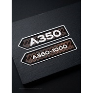Luggage Sticker Airbus A350-1000 350 Banner Waterproof 3M Size 120x30mm