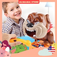 Cute Large Size Angry Bull Dog Bite Finger Toy Kids Children Tricky Funny Family Game Beware Of The 