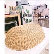 Original rattan food cover tudung saji rotan