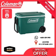 COLEMAN 62QT/59L Extreme ️ Wheel Cooler (Evergreen) (EX)