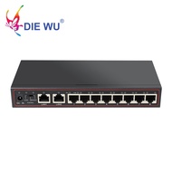 10 Ports POE Switch 52V Ethernet Network Switch 8 Poe Switch Injector For IP Camera/Wireless AP/CCTV