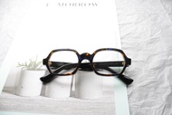 ELEMENTS eyewear 琥珀色六角形眼鏡
