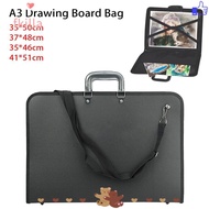 FKILLA 1Pcs A3 Folder Bag, With Shoulder Strap Top Handle A3 Drawing Board Bag, Waterproof Weather R