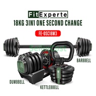 SellinCost FitExperte 3in1 One Second Change Automatic Adjustable 18kg (2lb-43lb) / 40kg (4lb-90lb)