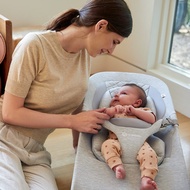 Ergobaby Evolve Bouncer 3-in-1 baby vibrating chair – Light Gray