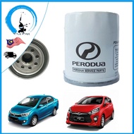 PERODUA OIL FILTER BEZZA AXIA MYVI 2018+ ARUZ TOYOTA AVANZA DUAL VVTi  PARTS