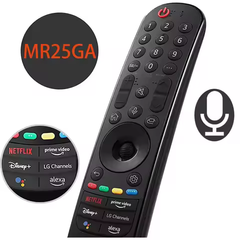 MR25GA Voice Magic Remote Control replace MR21GA MR22GA MR23GA MR24GA for LG 2025 Smart TVs with AI 