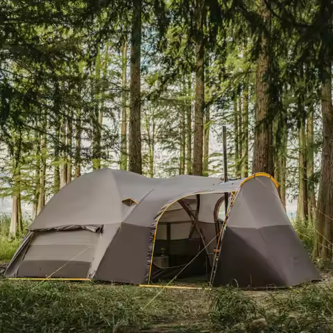 Naturehike 2025 New KOTA6 Tent Outdoor One Bedroom And One Living Room Tent
