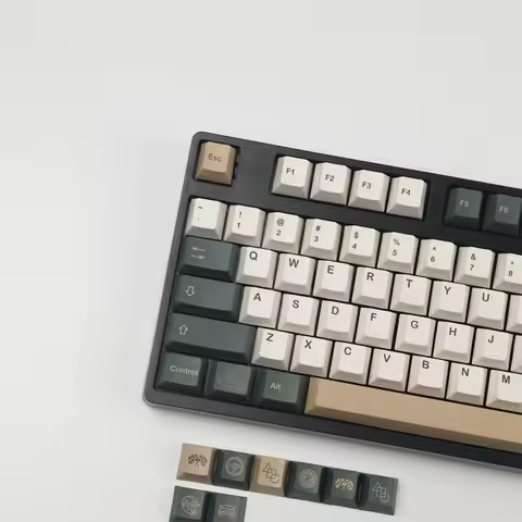 140 Keys GMK British Racing Green Keycaps PBT Cherry Profile DYE-Sublimation Keycap For Mechanical K