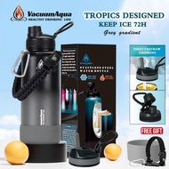Vacuum Aqua Flask Tumbler Hot and Cold 18oz 22oz 32 40oz Wide Mouth Stainless Steel Bottle