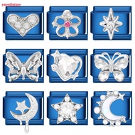 Personalization Love ROME ITALY Psycho Italian Charm Link fit 9mm Stainless Steel Making DIY Jewelry