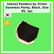 Pandora by Vivian Seamless Panty - Korean Design, Comfortable Fit | Black | daiso Malaysia