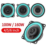 ❥4/5/6 Inch Car Speakers 160W Subwoofer HiFi Coaxial Universal Automotive Audio Music Full Range ☇q