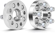 SCITOO 2X 1 inch 5x100 to 5x100 Hubcentric Wheel Spacers 57.1mm 12x1.5 Studs fit for Cavalier 80-05