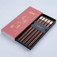 onlycook | Anti-slip Fortune Red Sanders Wooden Chopsticks