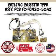 DAIKIN GENUINE PART - 2.0HP-5.0HP CEILING CASSETTE TYPE IC BOARD/ASSY, PCB FC/FCN20-50A2